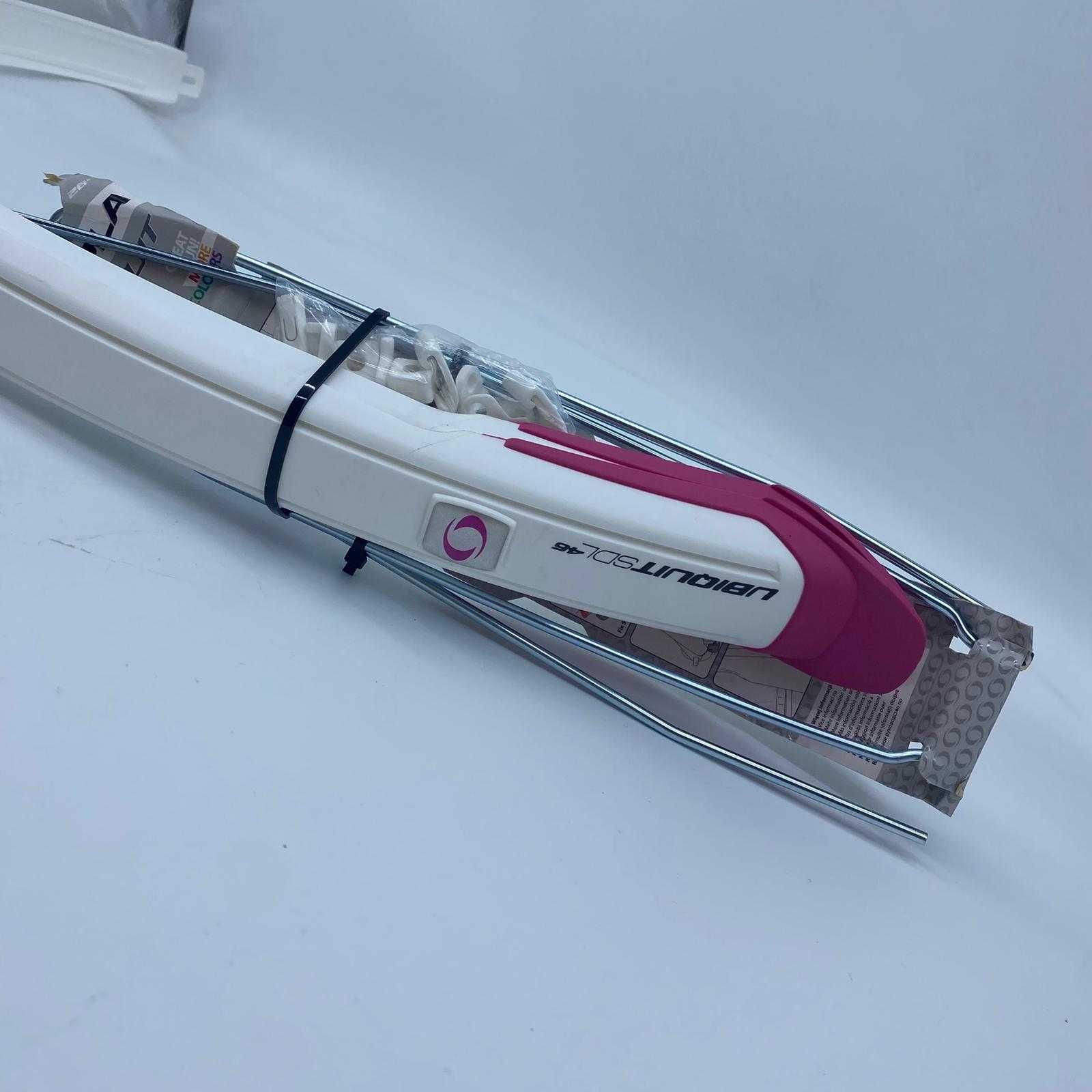 Błotniki Simpla Ubiquit SDL 45MM 28" KPL. biało - różowy