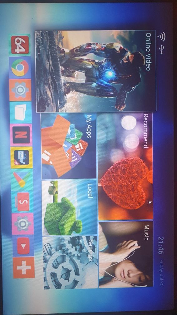 Game box 5 GB5 Konsola retro 128 GB  Emuelec + Android TV 40 tys. gier