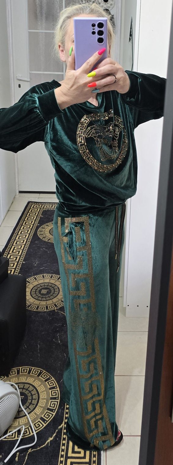 Dres meduza versace welur nowy S