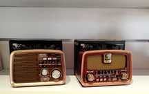 Radio FM do domu, na działkę, na baterie, panel słoneczny, baterie