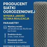 SIATKA OGRODZENIOWA ocynkowana PRODUCENT | szybka realizacja | dostawa