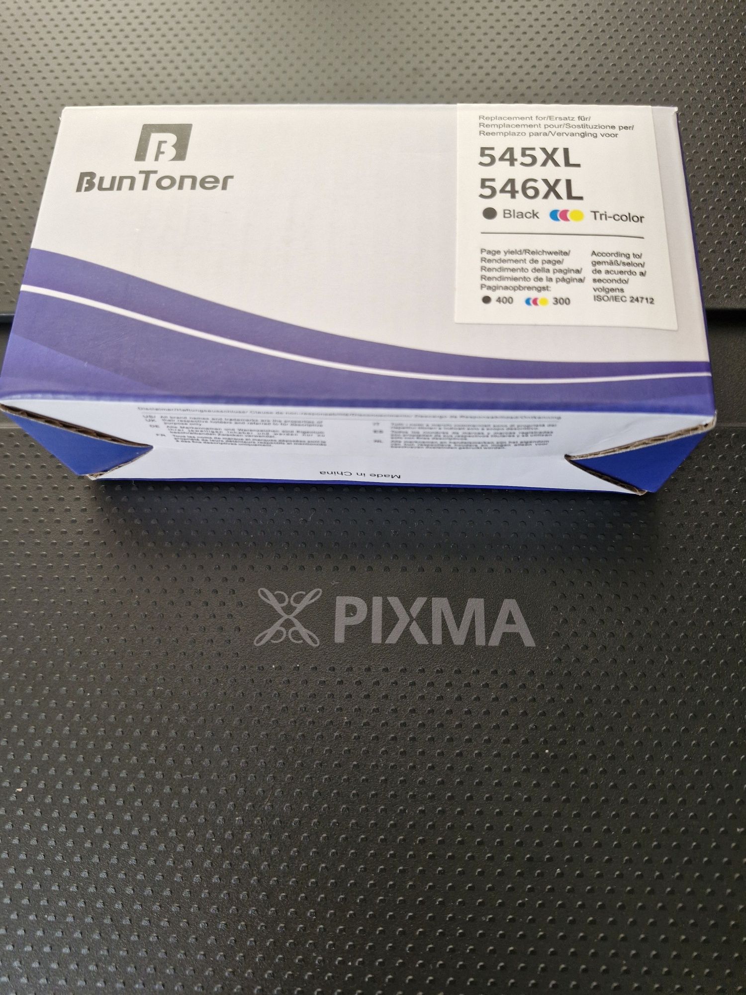 Tinteiros p/ Canon Pixma 545XL e 546XL