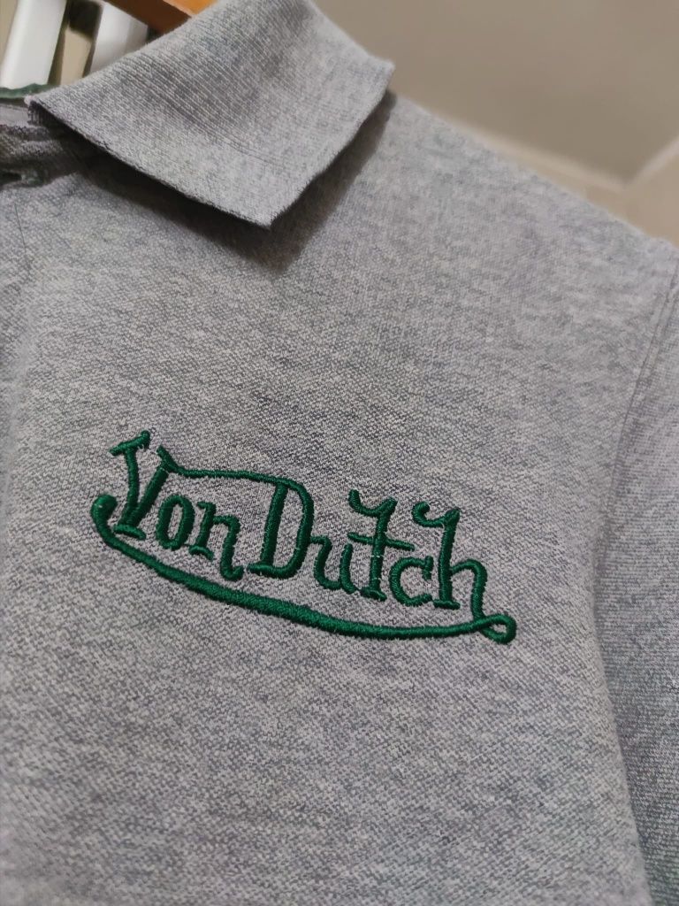 koszulka bluzka polo polówka von dutch classic sport retro drip premiu