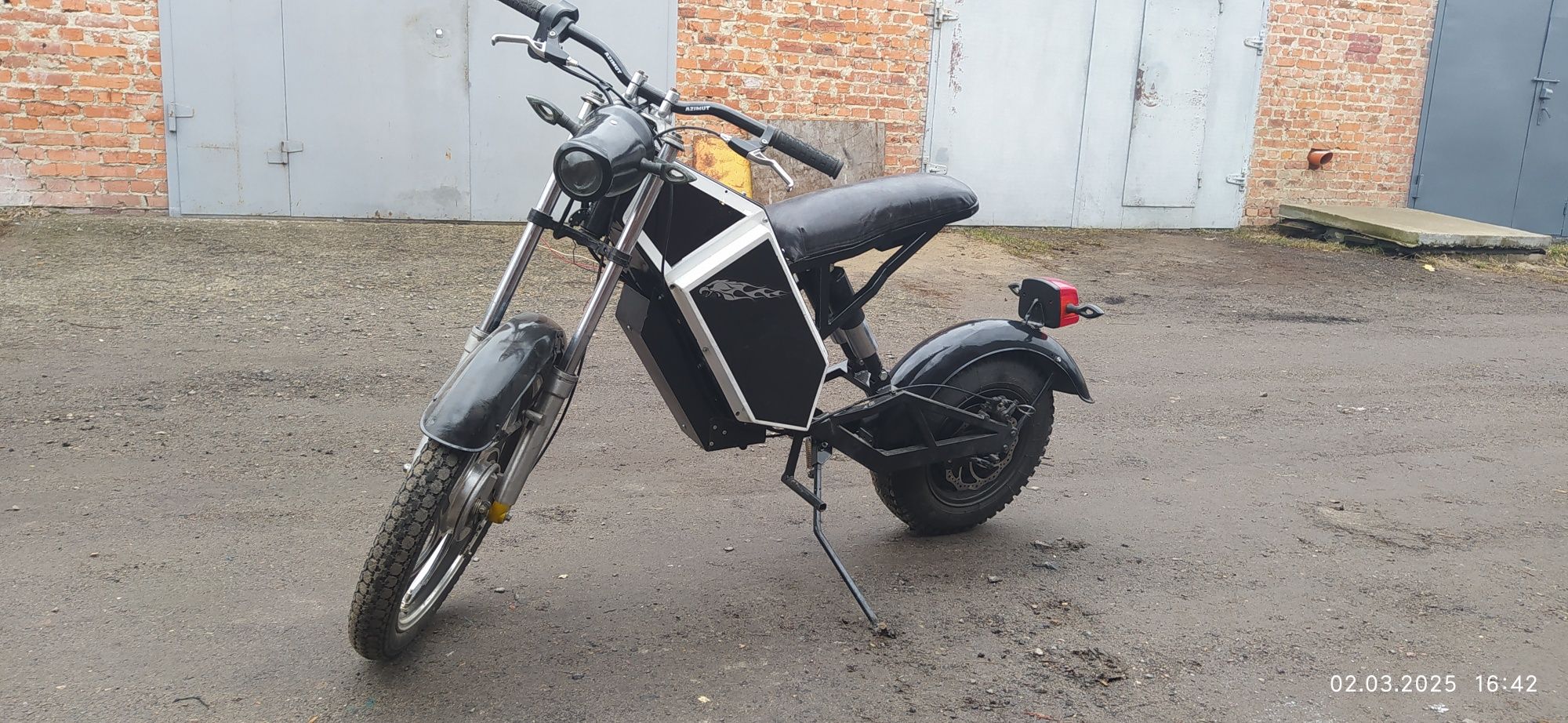 Електро байк 1500 ват 72 в.