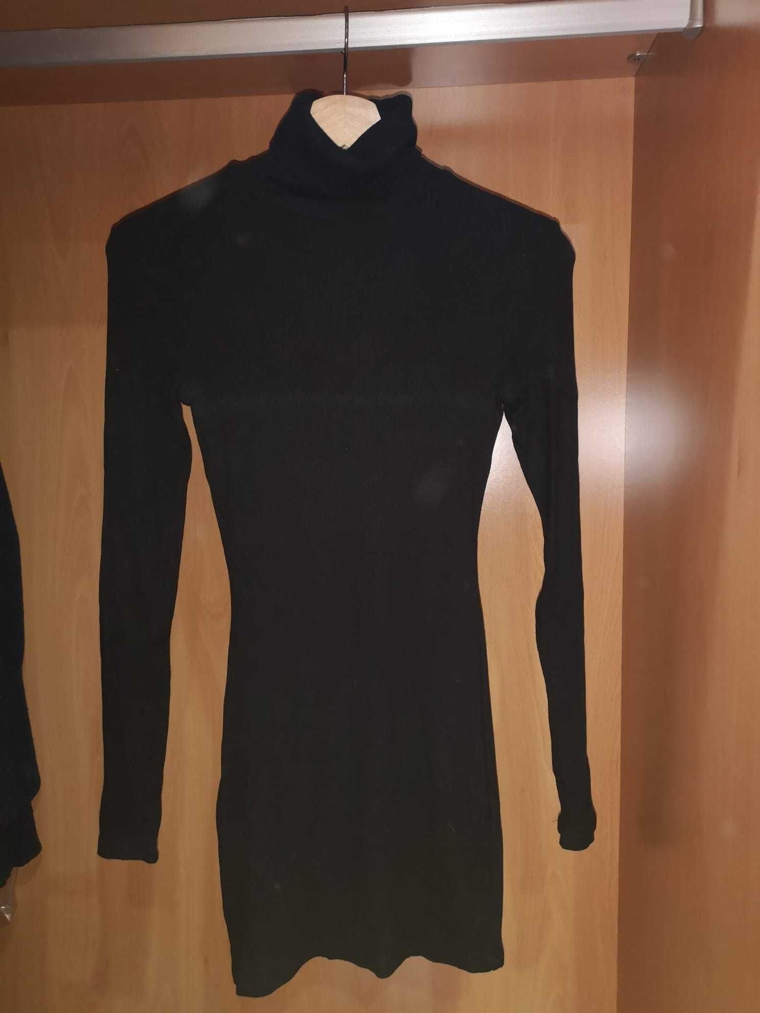 Vestido justo preto