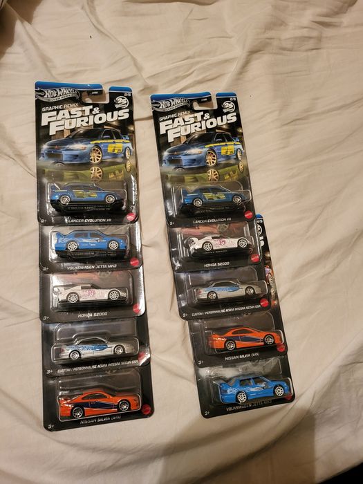 Hot wheels fast furious set