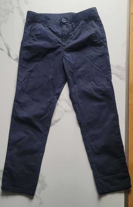 Spodnie długie bawełniane eleganckie 122