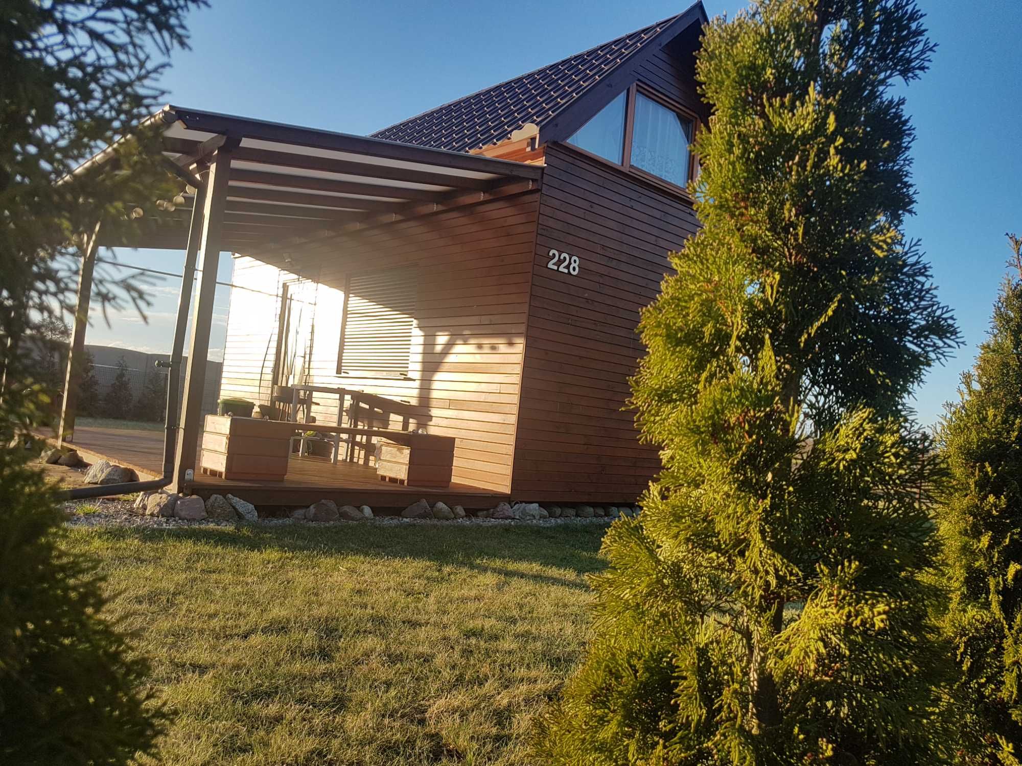 Domek nad jeziorem Kuźnickim w miejscowości Boruja