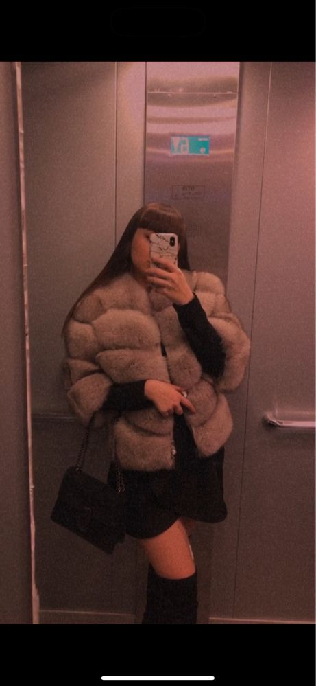 Полушубка автоледи Fendi