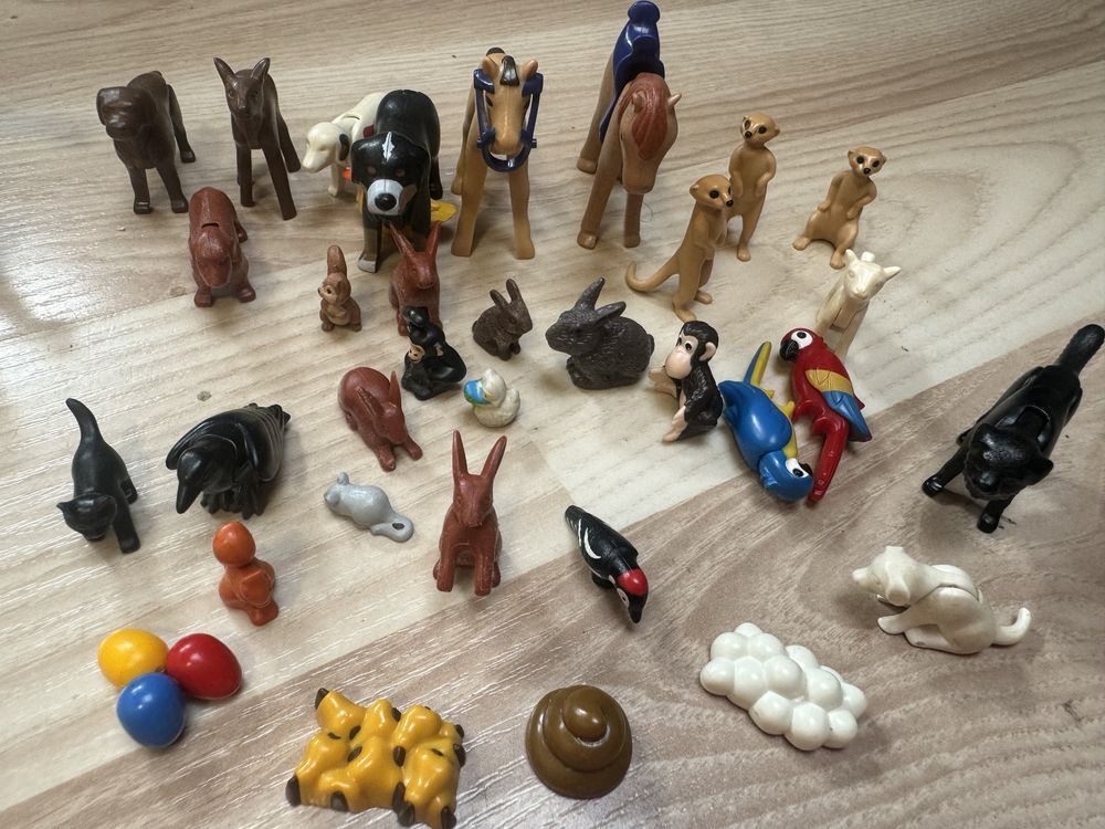 Playmobil klinika dla zwierząt + dużo figurek