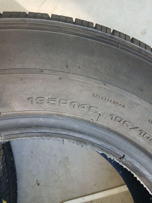 2 pneus 195 r14C Sava