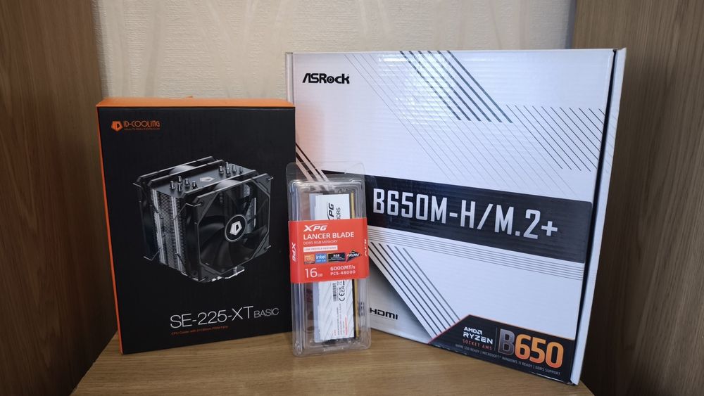 Комплект Ryzen 5 7500f Asrock B650M-H/M2