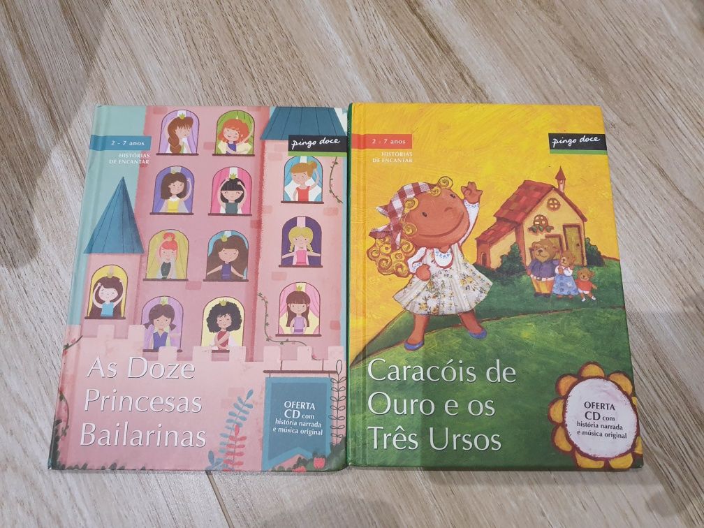 Livros disney, circulos de leitores, entre outros