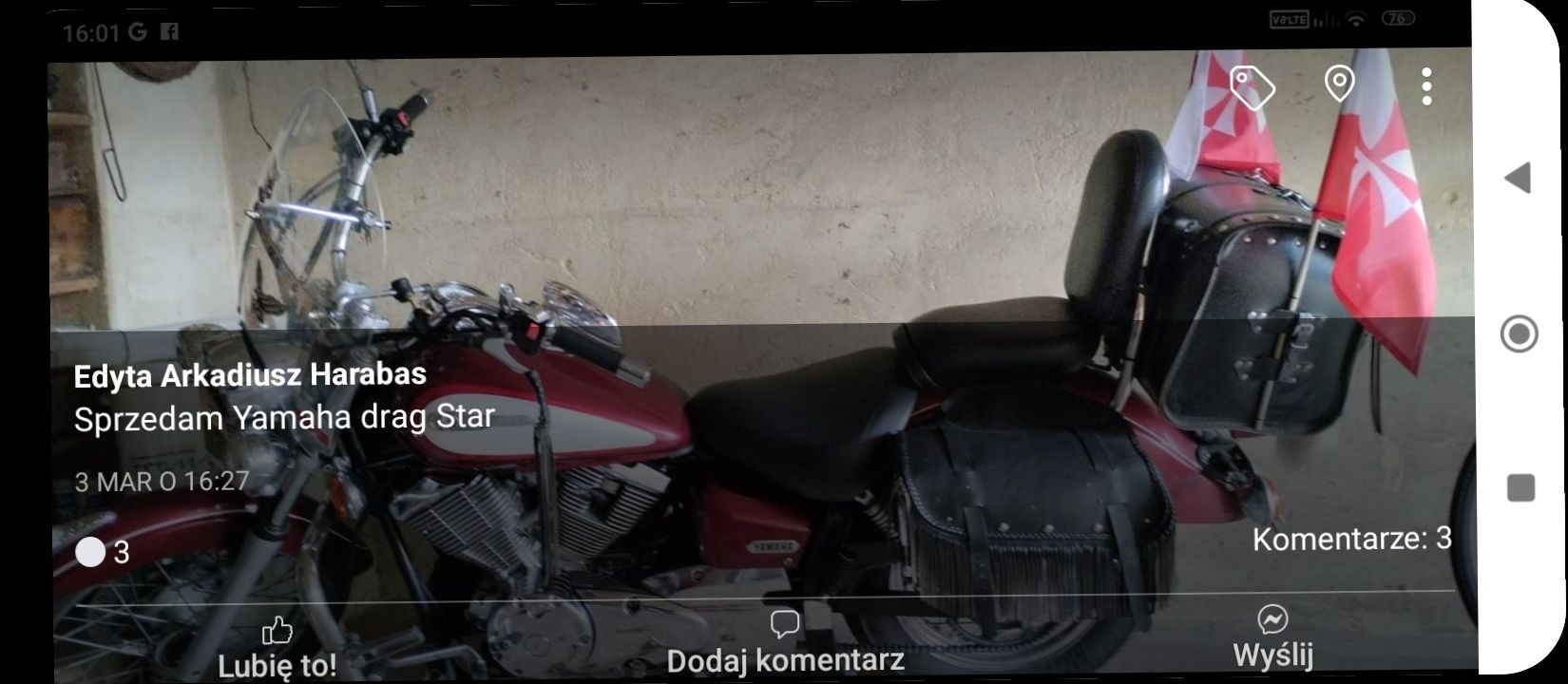 Yamaha drag Star 125