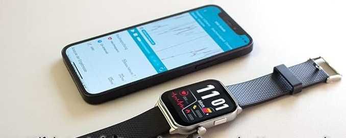 Smartwatch KNAUERMANN Pro 2 Plus Czujnik OSRAM EKG HRV Ciśnienie Krwi
