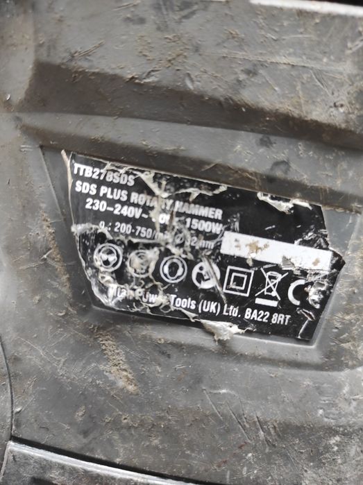 Перфоратор Titan SDS plus TTB653SDS і TTB278SDS