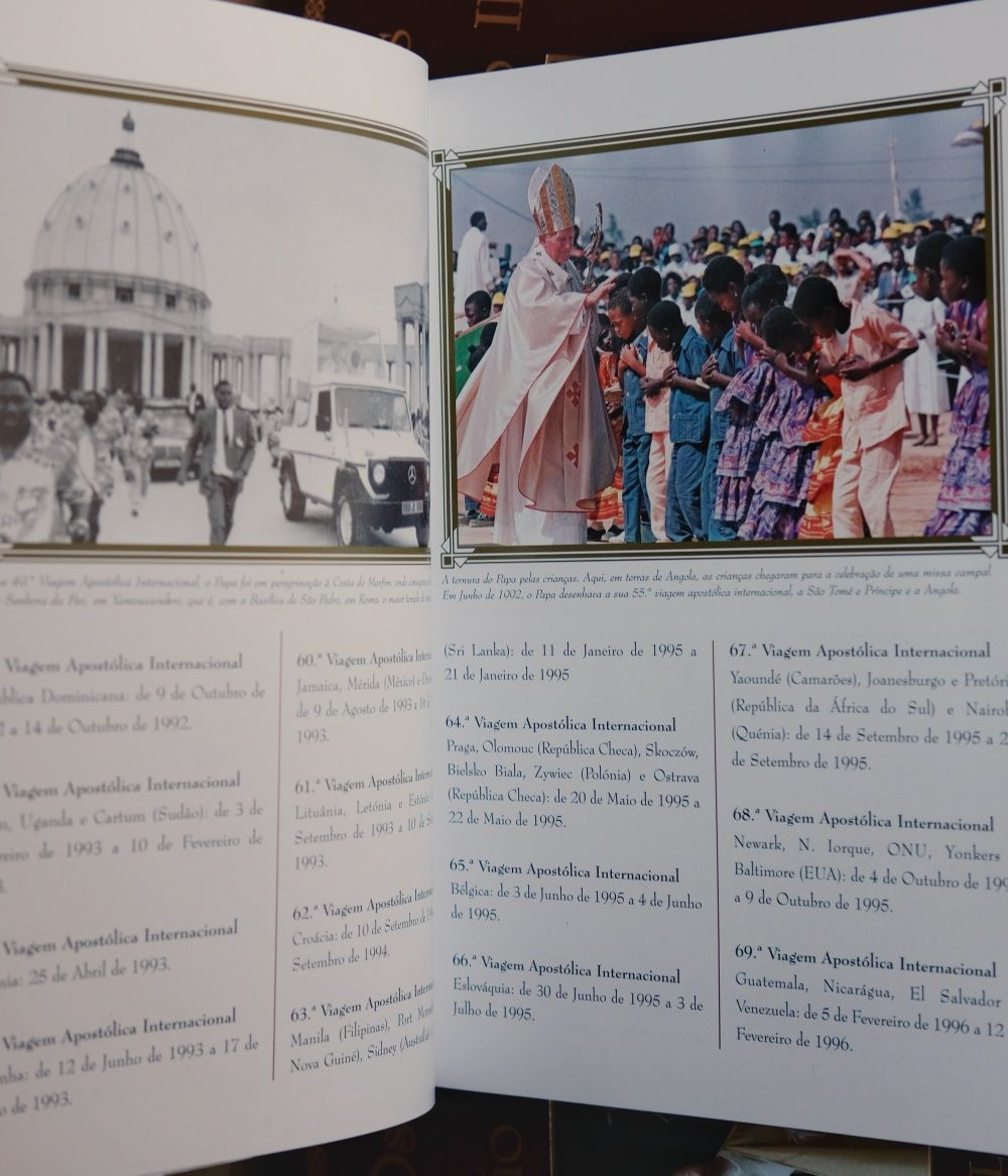 Os Santos de João Paulo II - 3 volumes novos na caixa