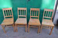 krzeslo krzesla drewniane prl