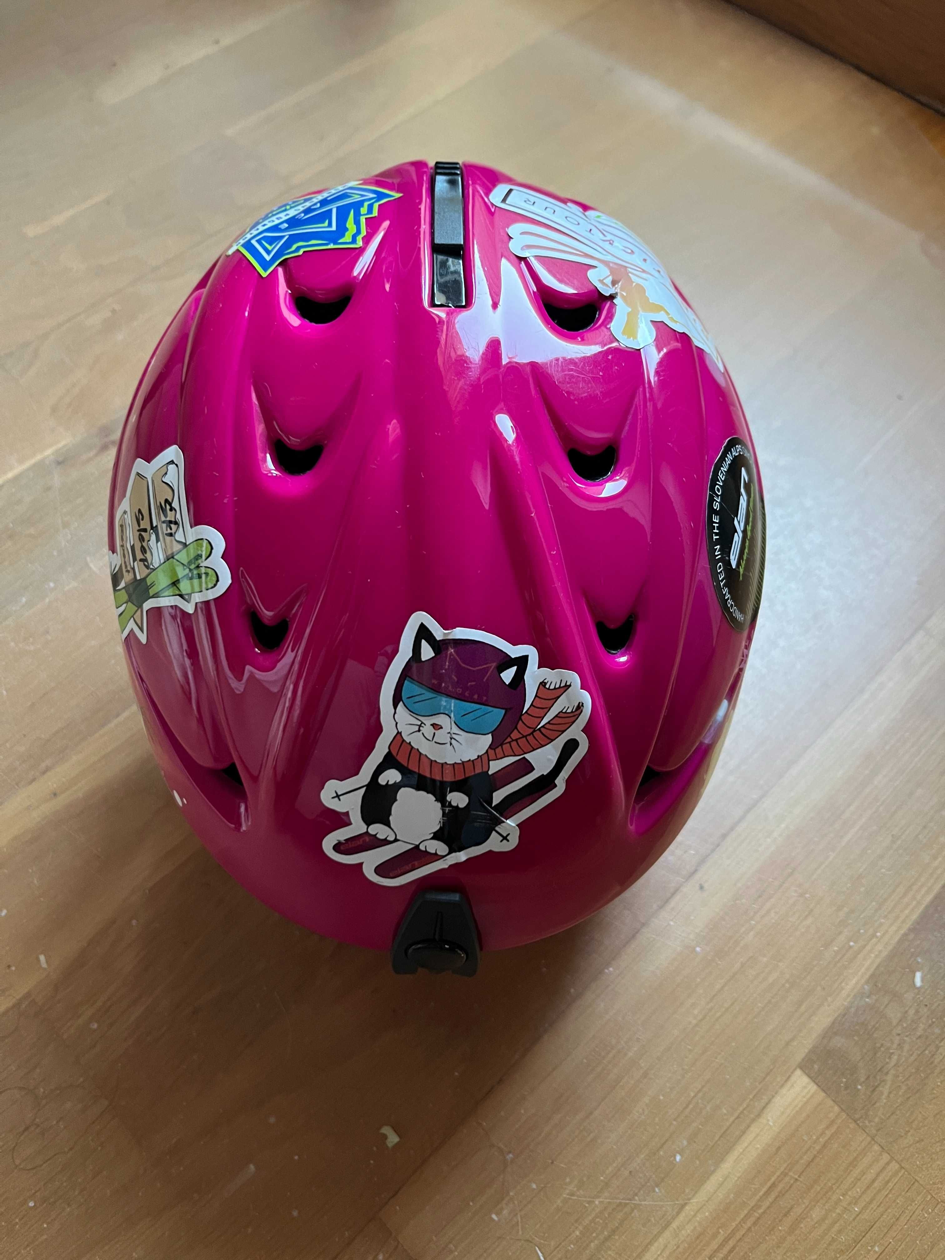 Kask Narciarski Dziecięcy + Gogle Carrera (48-52cm)