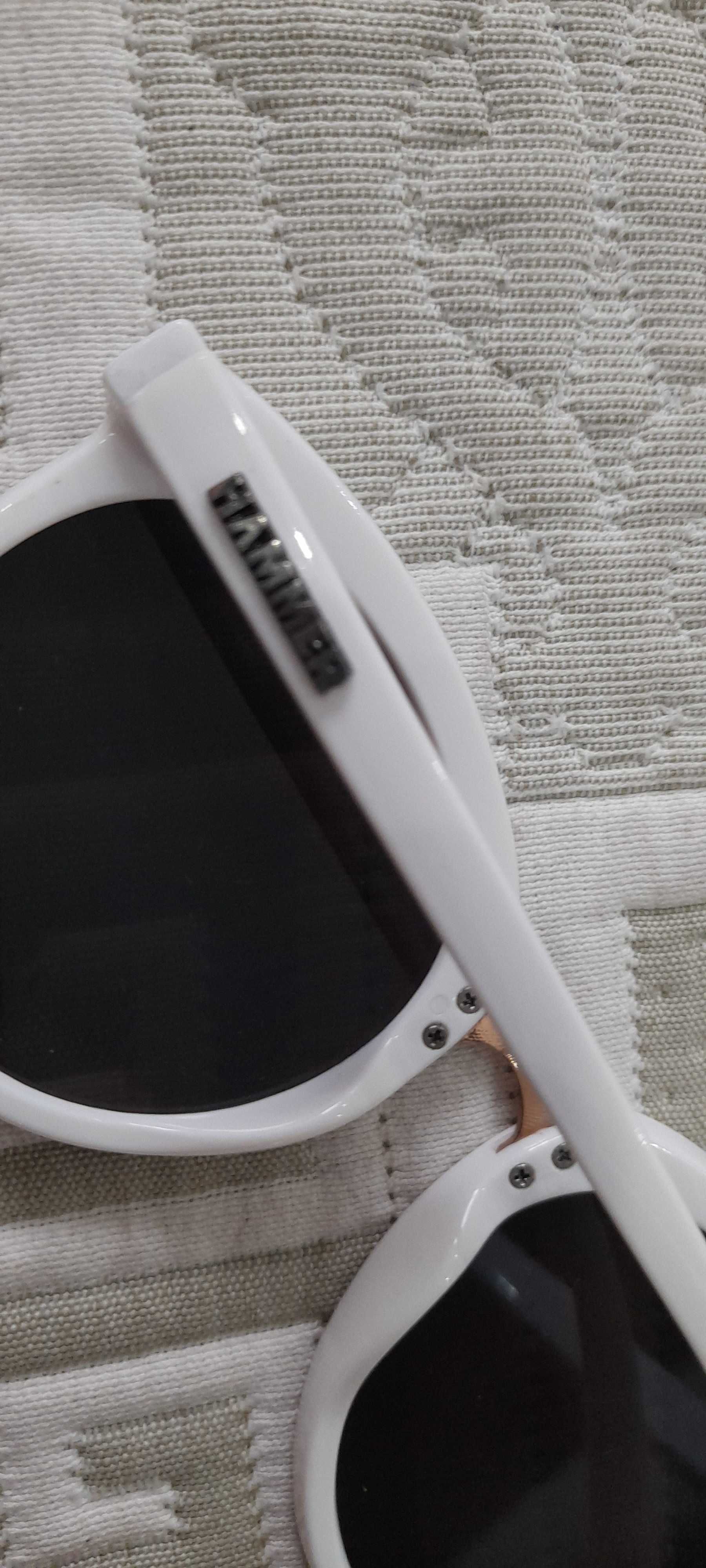 Okulary przeciwsłoneczne damskie białe Firmy Hammer