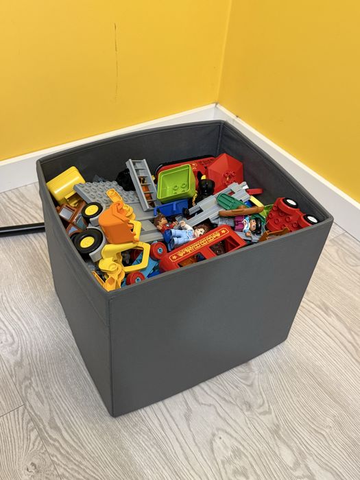 Lego duplo, kolejka parowa, pizzeria