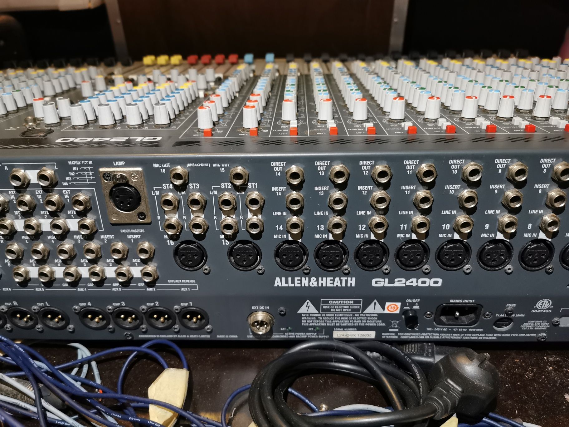 Mesa de som analógica Allen&Heath GL2400