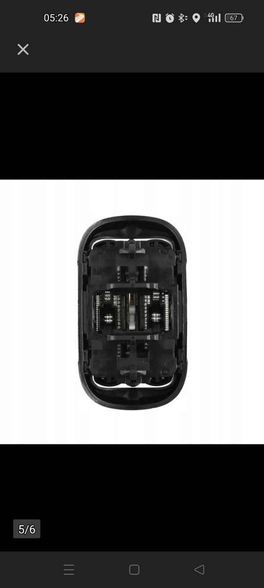Głowica golarki Braun 53B Series 5-6 50-R1000S 50-B1300S Razor Blade