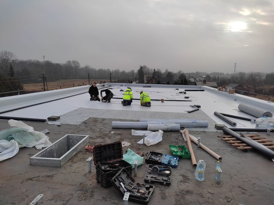 Membrana PCV Dachy Tarasy Balkony