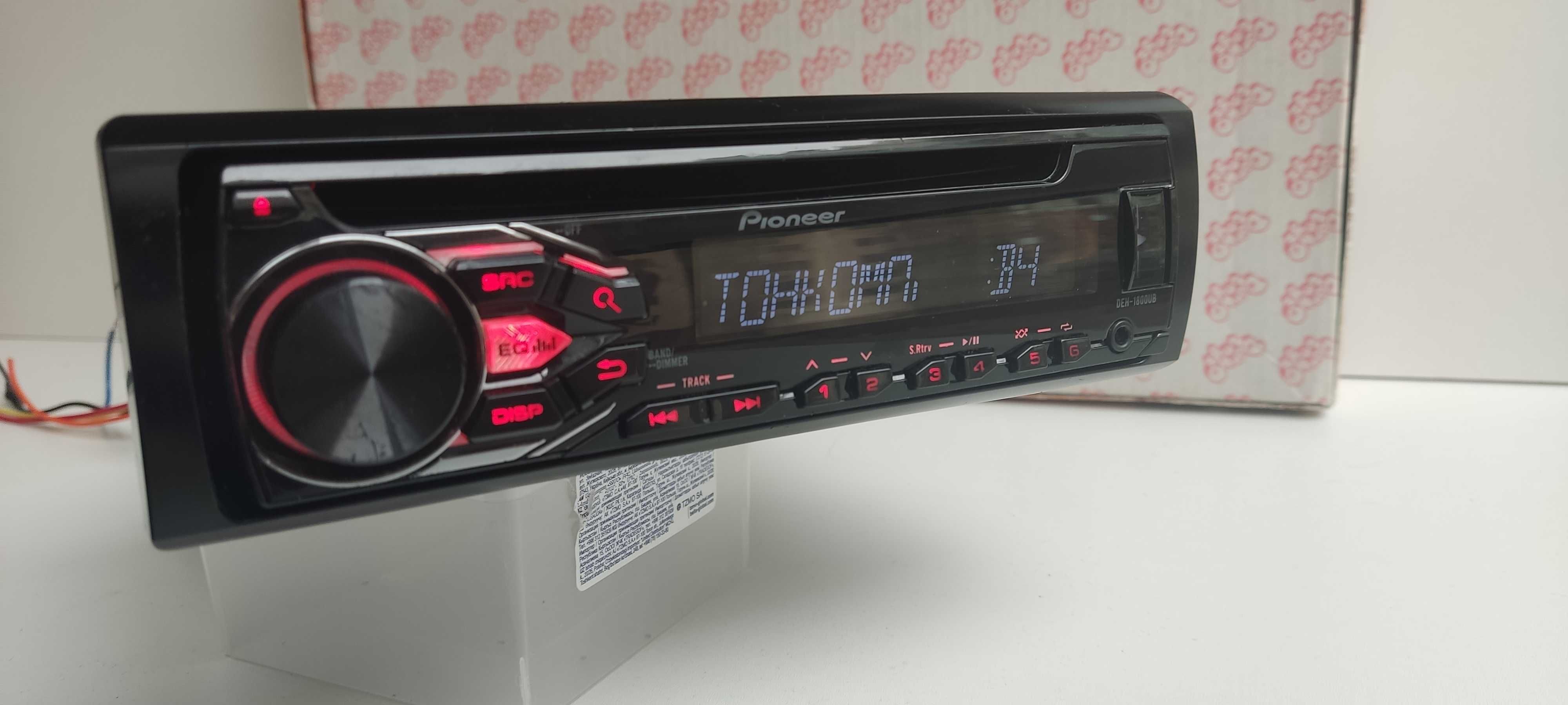 Автомагнитола Pioneer DEH-1800UB с bluetooth