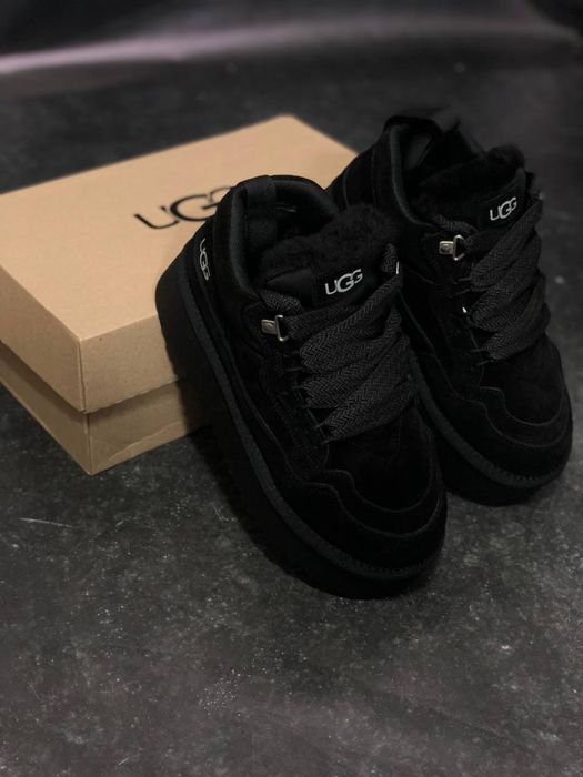 Кроссовки UGG Lowmel Australia Угг овчина, натуральный замш Уггі Угі