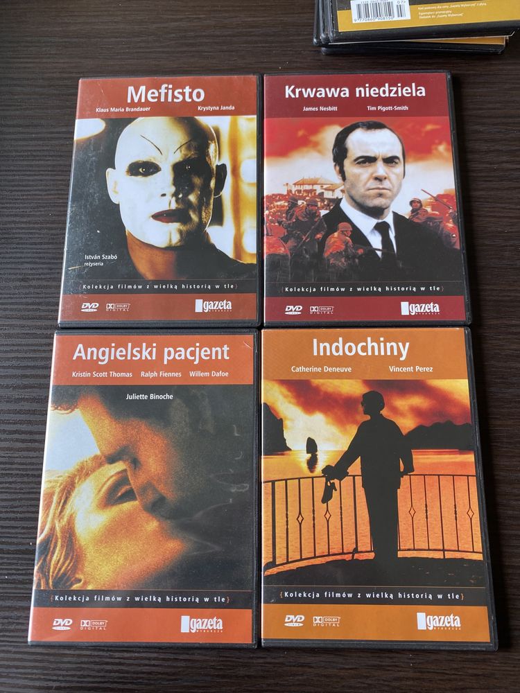 Wyprzedaż kolekcji  filmy DVD  tylko dobre kino 14 płyt