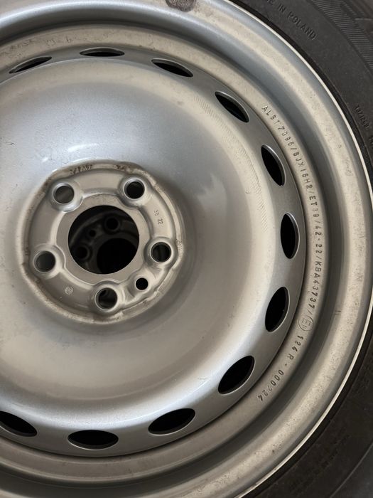Koła zimowe 15 cali Fiat Doblo Bravo Linea
