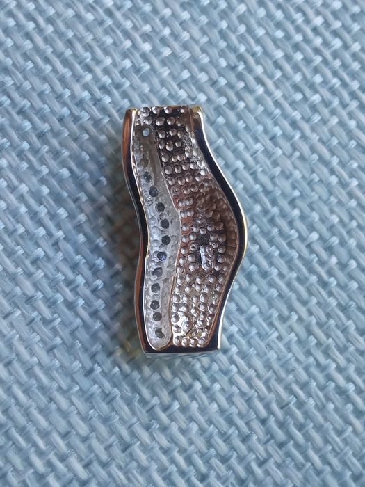 Srebrne wiszące kolczyki z koralem Sterling Silver 925 3,64 g