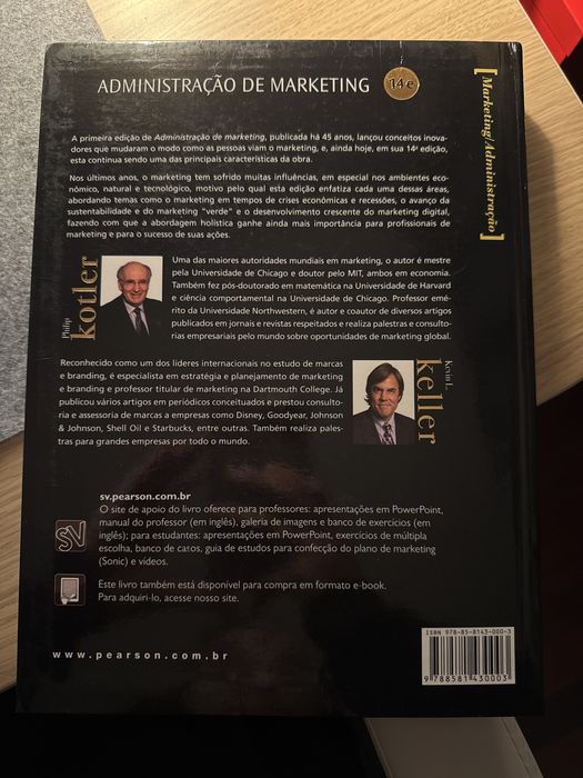 Livro de Administração de Marketing 14e Kotler