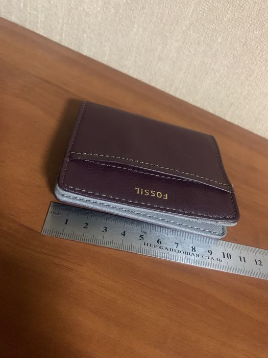 Гаманець шкіряний маленький Fossil