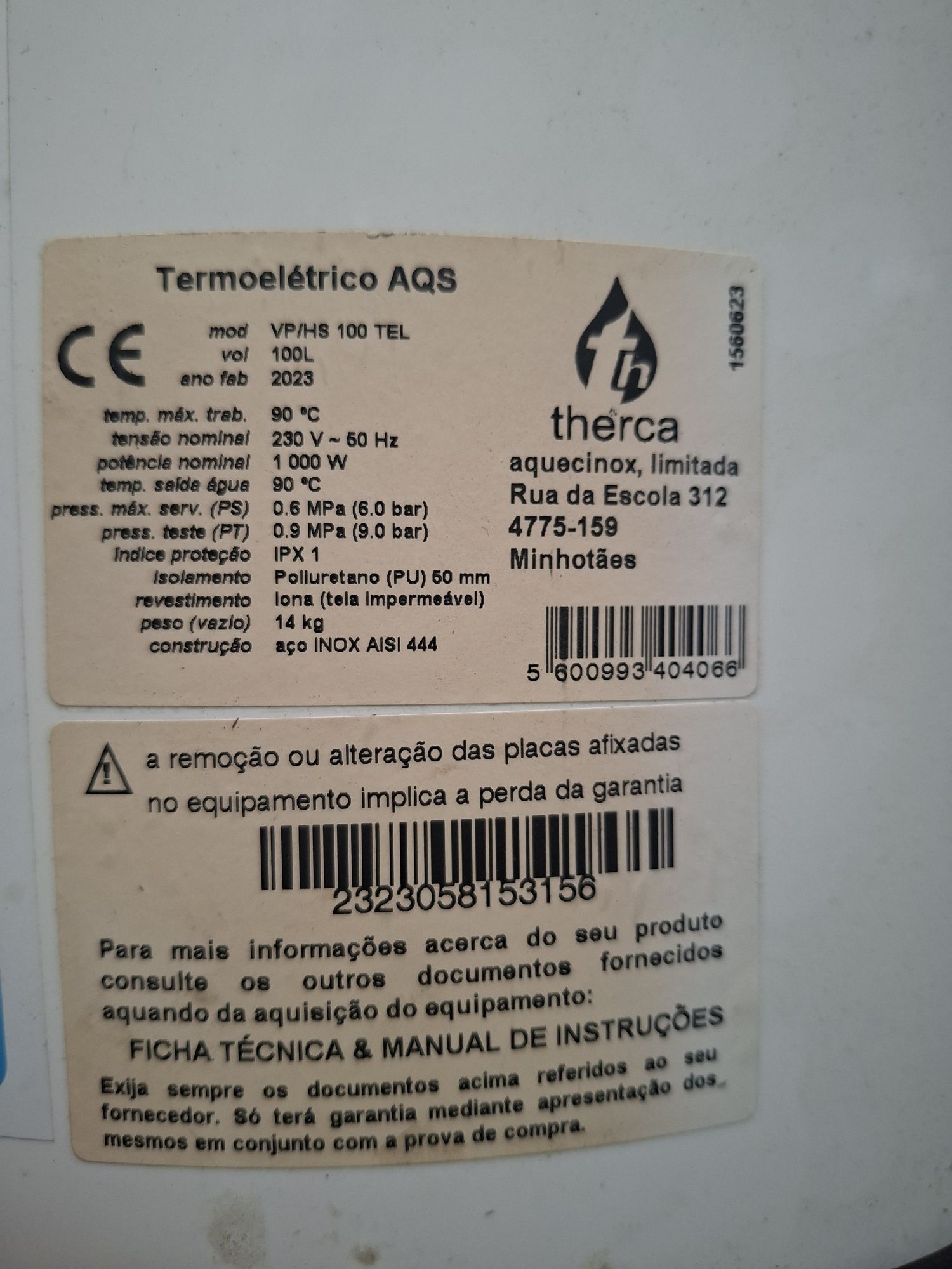 Termoeletrico inox