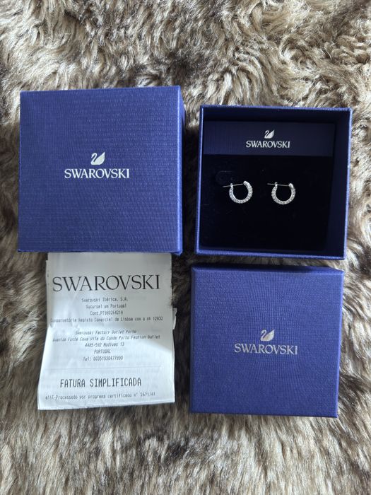 Brincos Swarovski [Original com fatura]