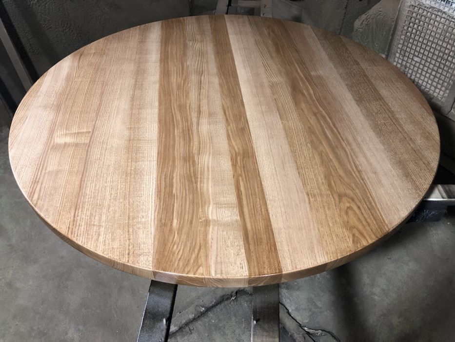 Стол обеденный 3000 лофт. Ясень.Изготовление мебели.