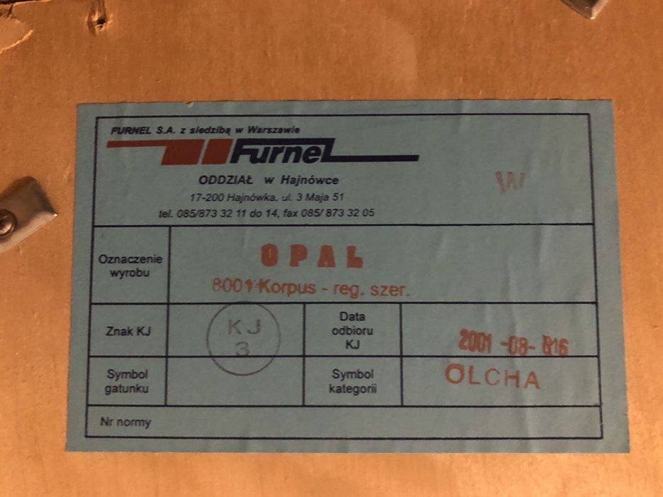Komoda i Witryna Szklana Olcha