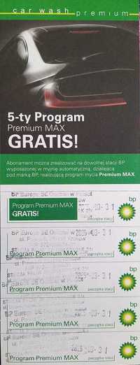 Myjnia BP karnet Premium Max 5 myć [31.03.2025]