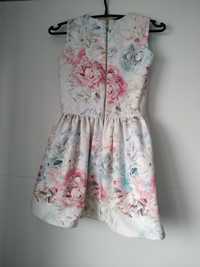 Śliczna sukienka dla dziewczynki rozmiar 146-152