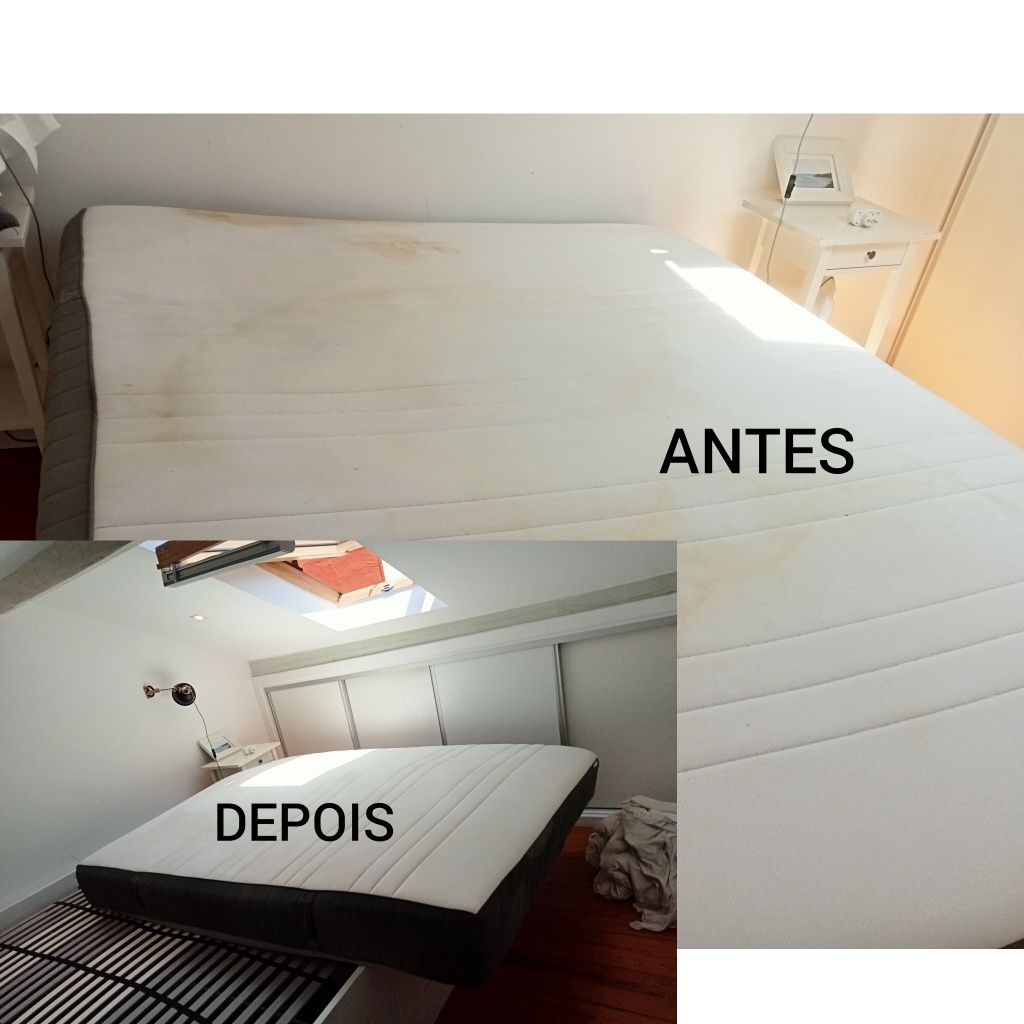 Lavagem e higienização de sofás, cortinados, carpetes, tapetes, outros