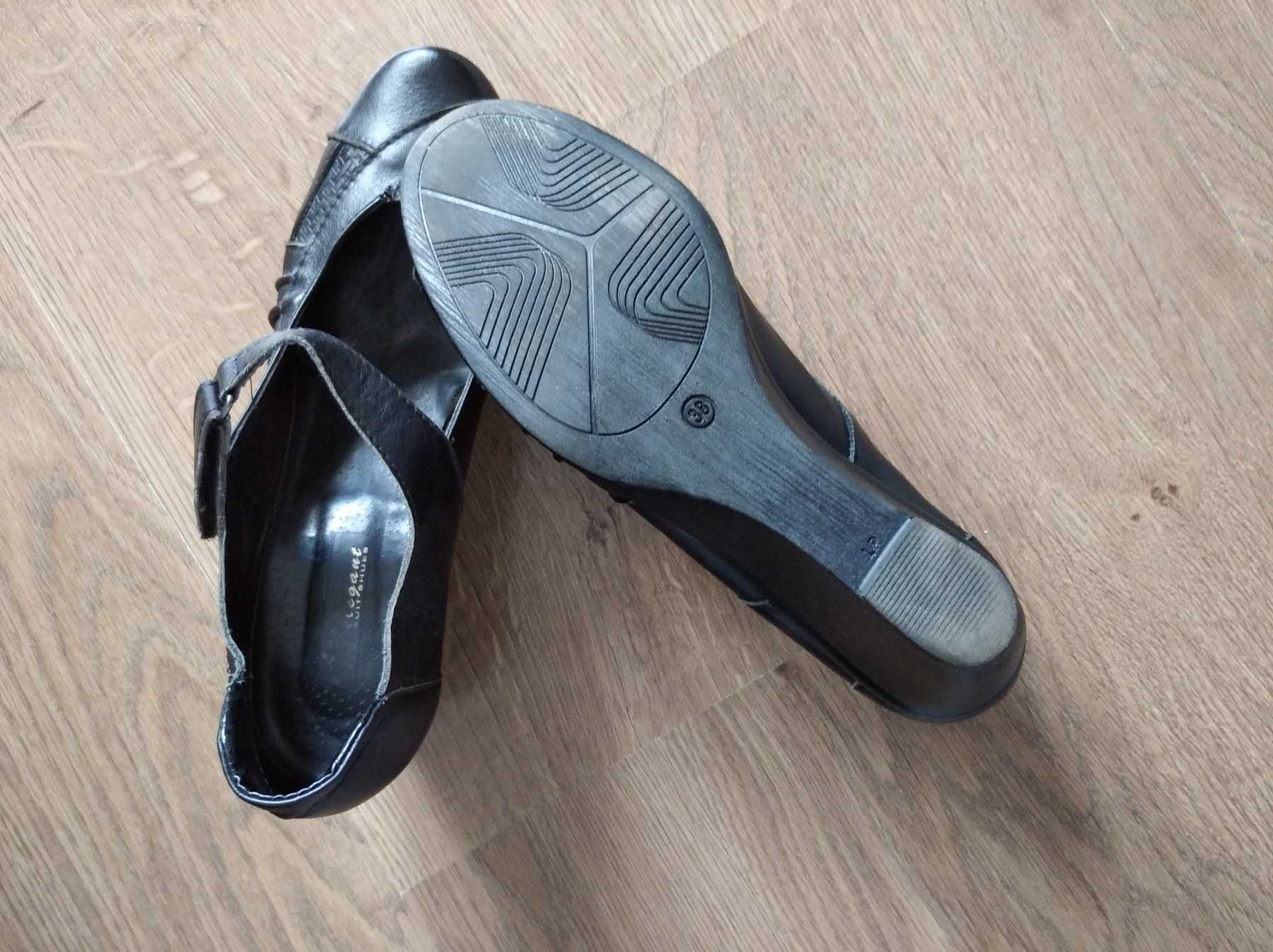 женские кожаные туфли 38 р 25 см