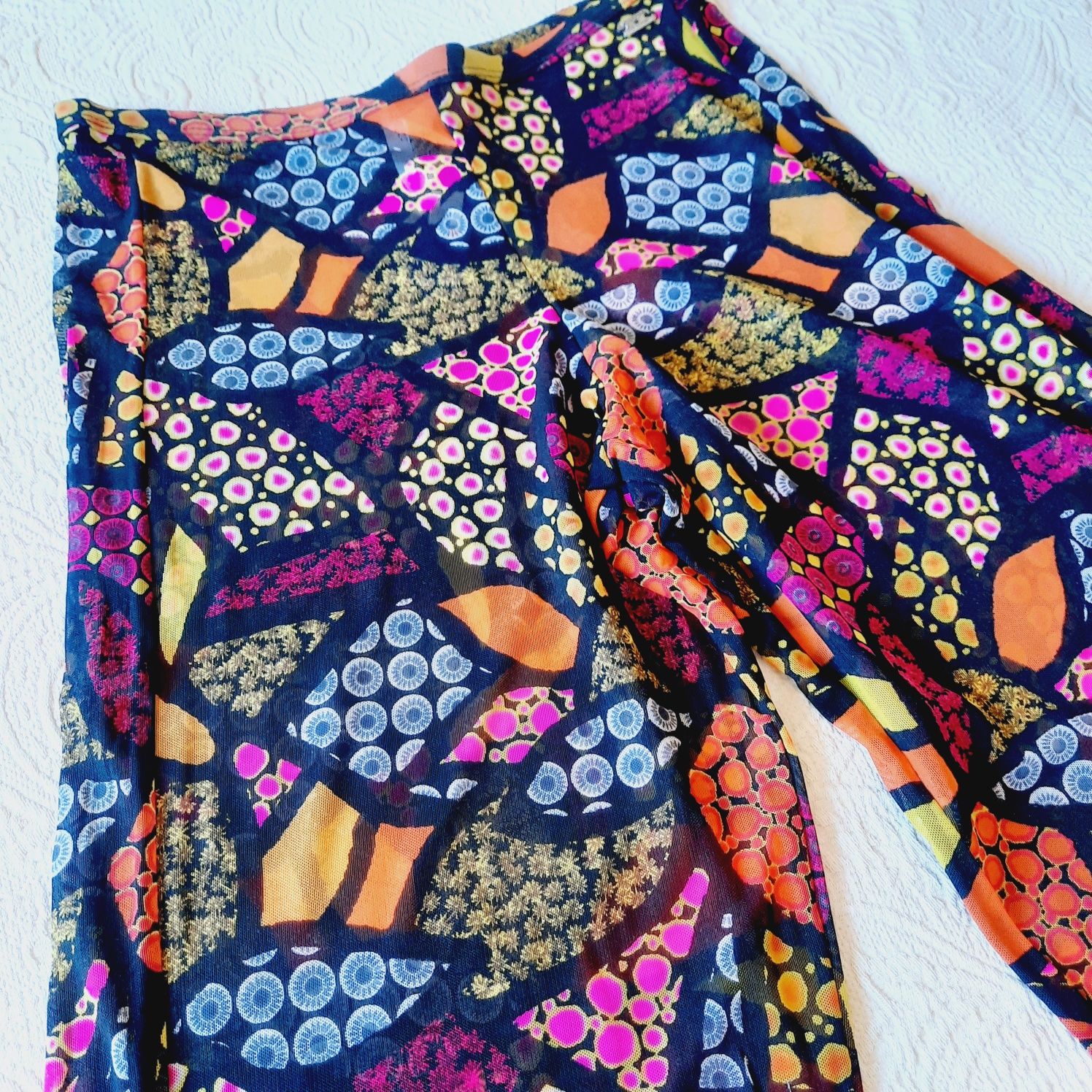 Calça rede laranja