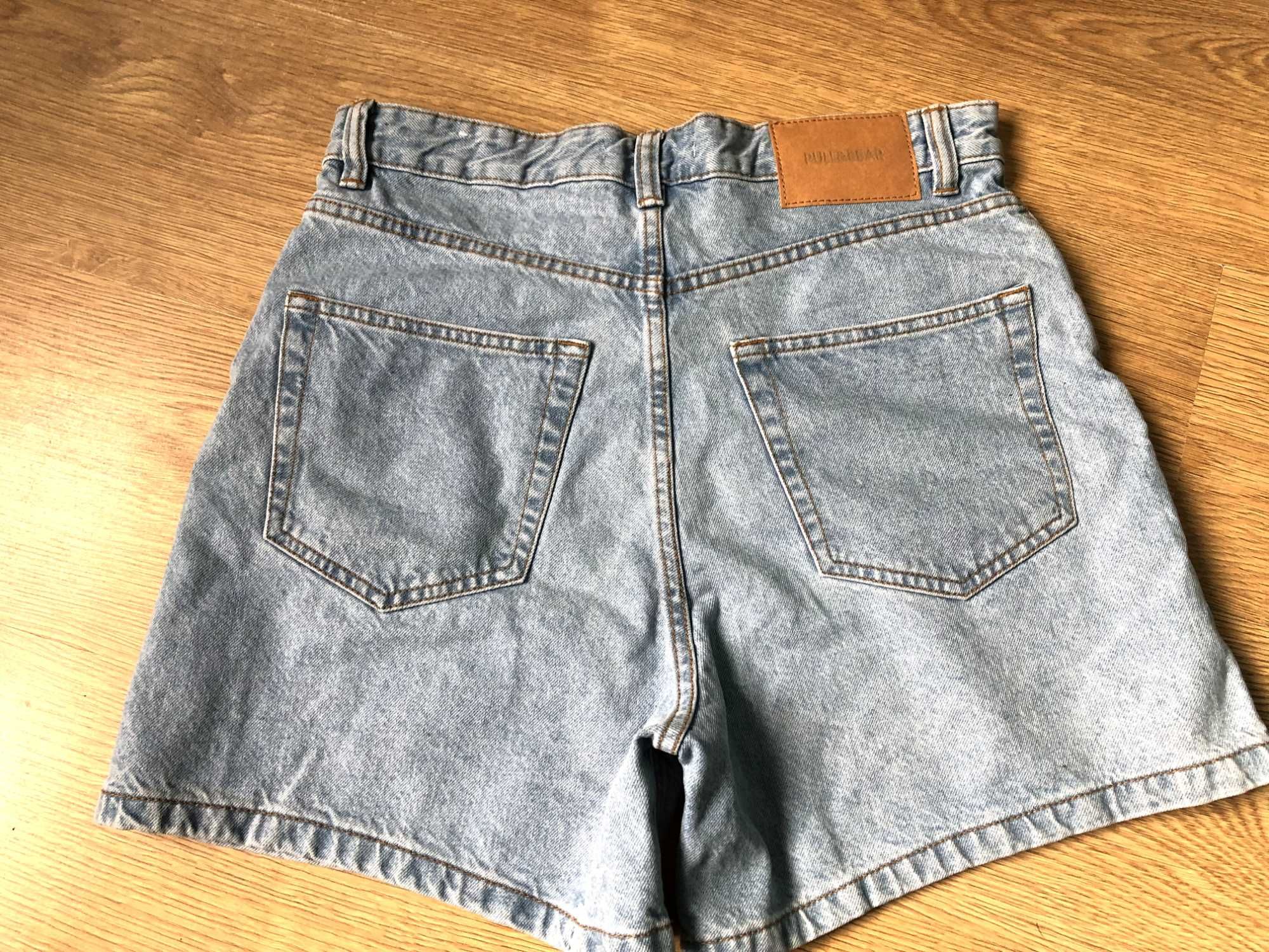 spodenki jeansowe szorty Pull & Bear 40