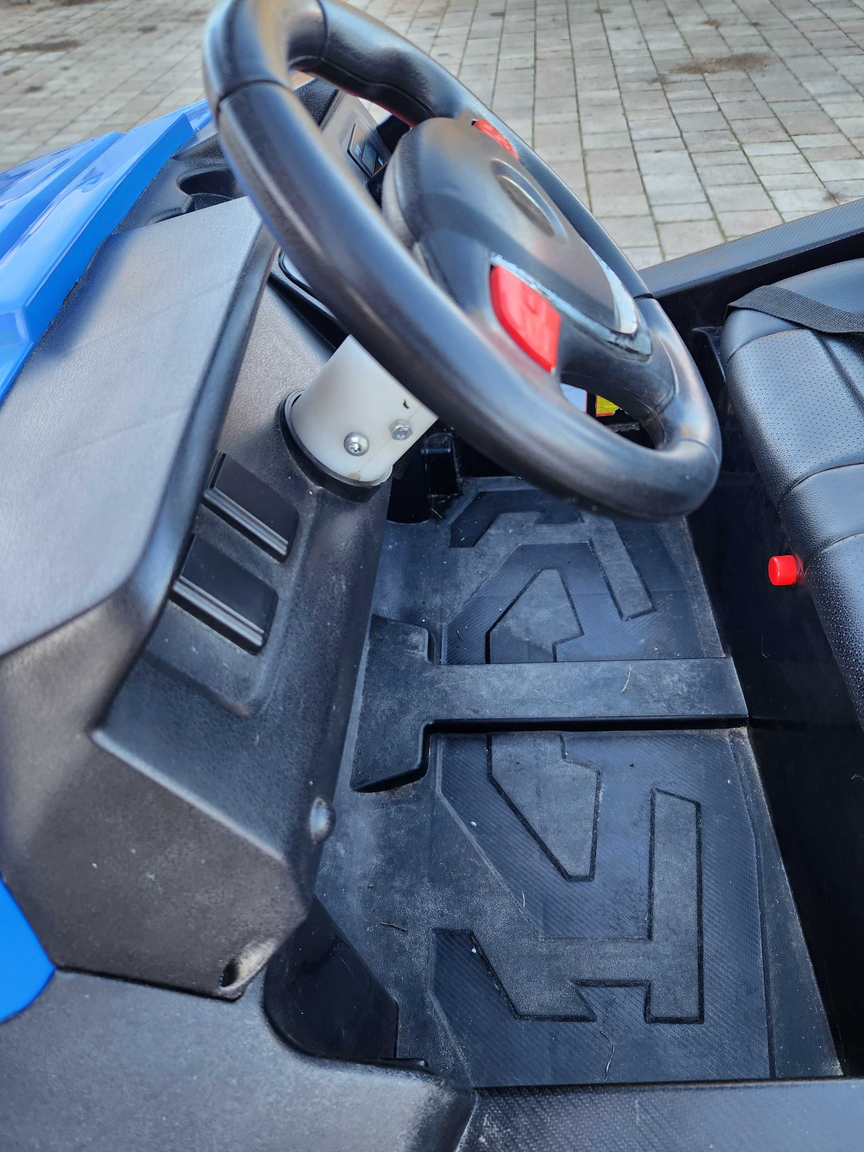 Duże autko elektryczne Bateria 33Ah Jeep 4x4 Duże auto na akumulator