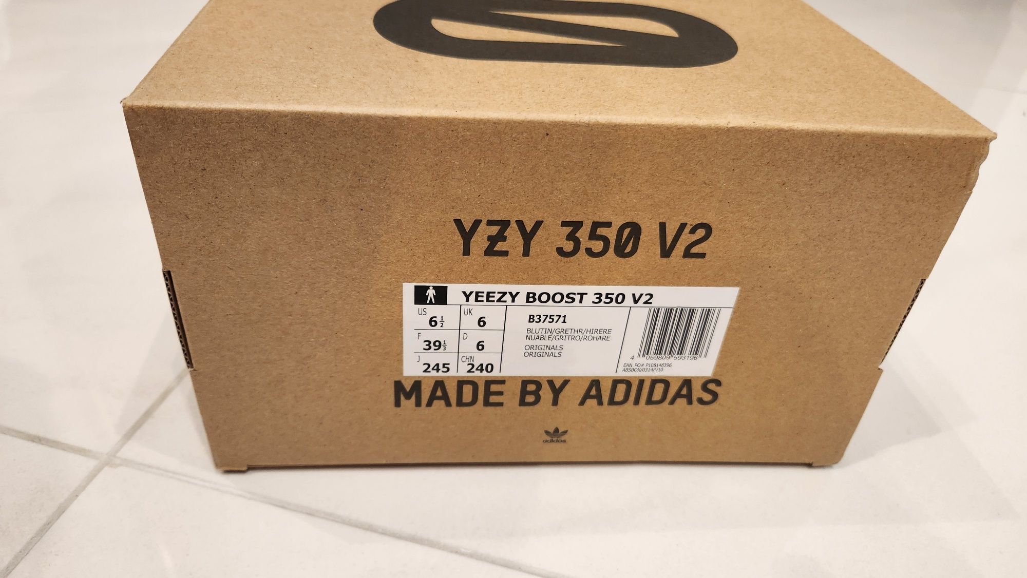 Adidas Yeezy Boost 350 Blue Tint  39 1/3 sneakersy NOWE, ORYGINAŁ