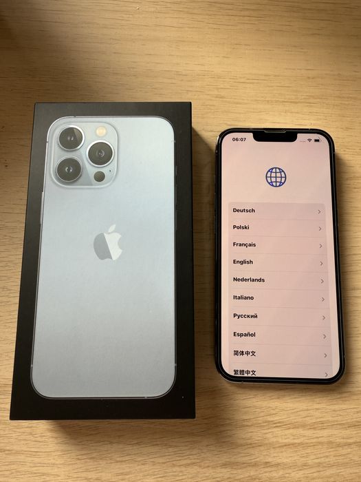 Iphone 13 pro 512 GB niebieski Sierra Blue