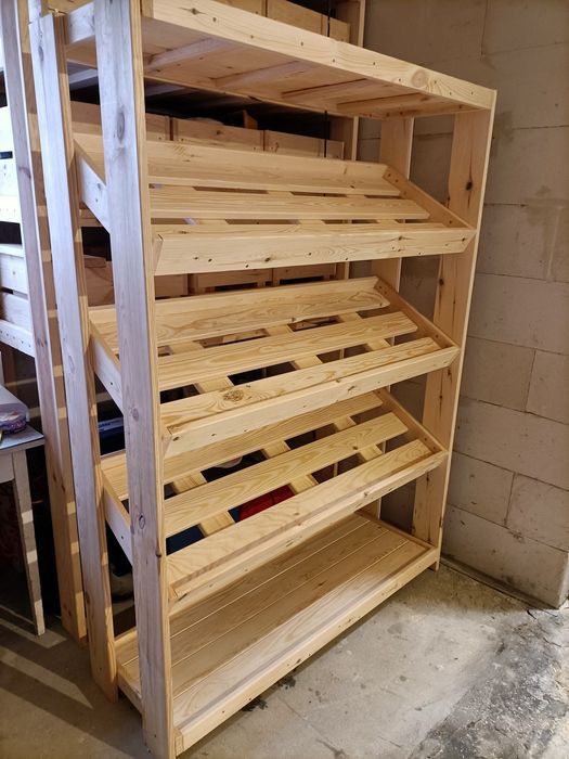 DOSTĘPNE OD RĘKI Regał MIX na warzywa i owoce, susz