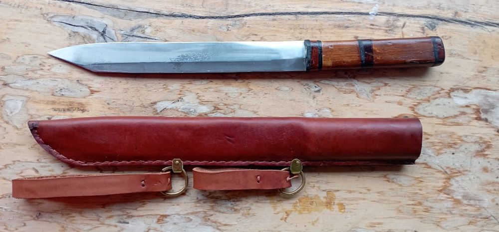 Langseax seax bojowy długi nóż Wikingów reko ostry